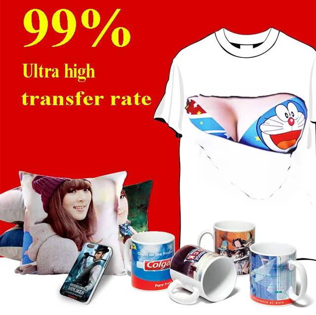 Thermal transfer paper A4 heat sublimation quick-drying paper mug T-shirt cell phone case  puzzle pillow