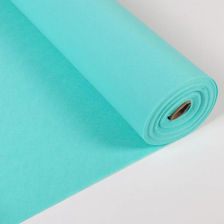 
Multi-purpose needle punch 100% polyester nonwoven fabric felt for DIY non-woven material bag 