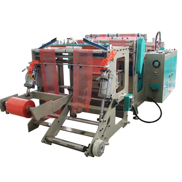 
biodegradable Plastic T Shirt Bag Cutting Machine 