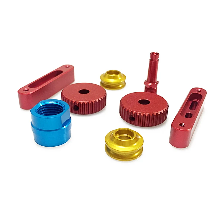 Custom High Quality Aluminum Machinery Accessories CNC Turning Milling Machining Service Anodized Aluminum Spare Parts Service