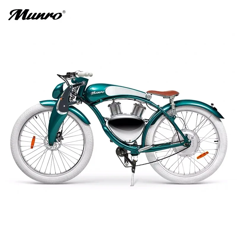  Новый дизайн Европейский электровелосипед Munro 2 0 электрический велосипед с полной подвеской винтажный смарт-велосипед для итальянской
