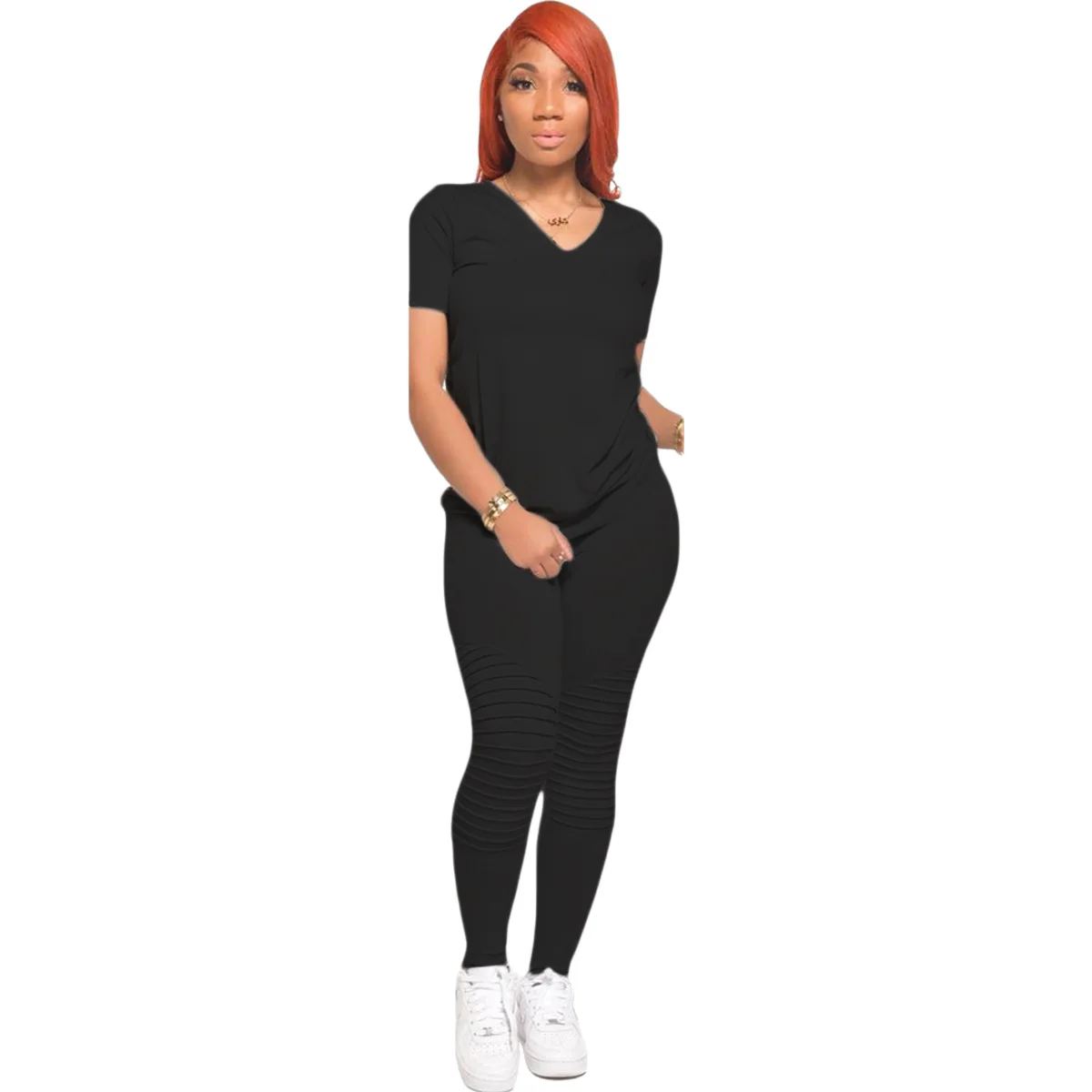 New Wholesale Fashion Designer 2 Piece Set Women Clothing Summer With Strength Store