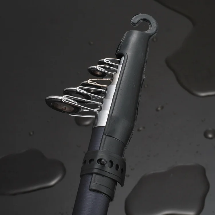 2.1m 2.4m 2.7m 3.0m 3.6m  Carbon Fiber 6/7/8 Sections Long Handle Surf Casting Telescopic Fishing Rod