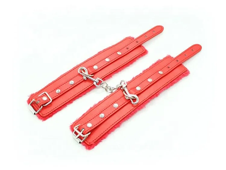 Sex Hand Cuffs bdsm Restraint Shackle Devices SM bondage Furry Plush Handcuffs