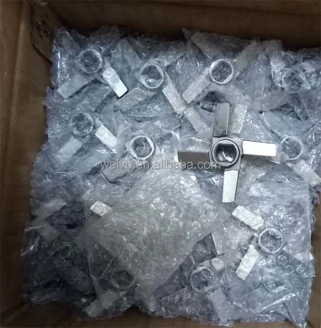 factory whole sale mincer knife food grade stainless steel mincer blade machine accessories