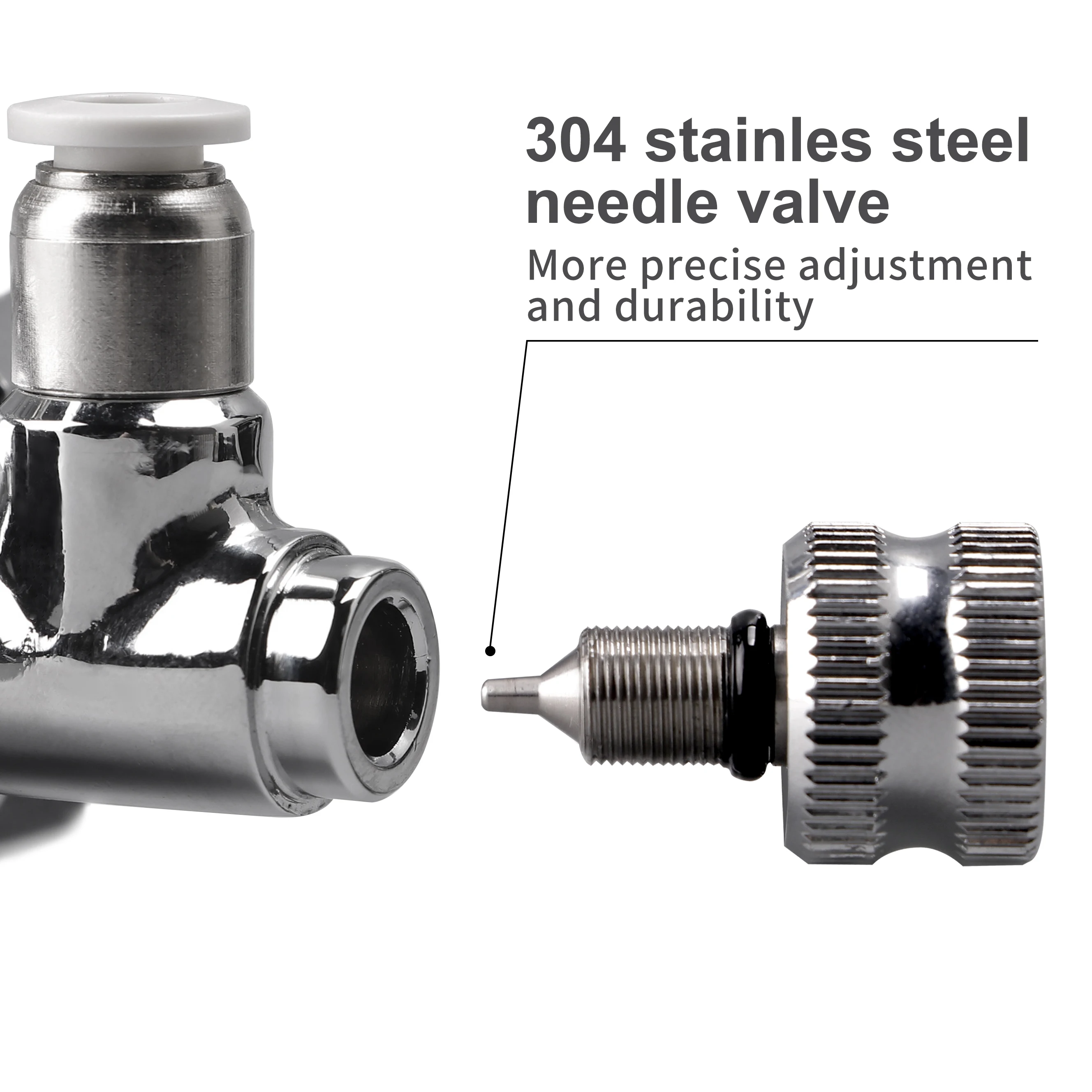 Dual pressure gauge bubble counter and solenoid valve aquarium co2 regulator for aquarium co2 system