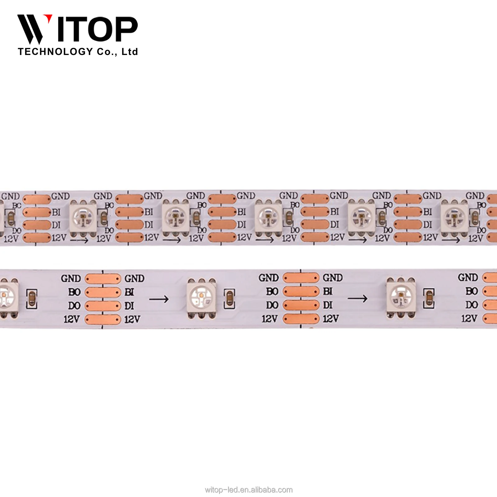 Cs8812 Breakpoint Transmission Pixel Digital Addressable Rgb Dream Color Led Strip SMD5050