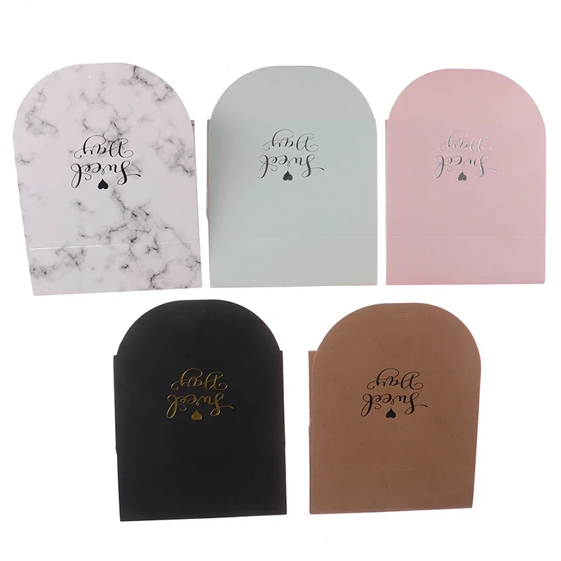 1/10pcs Kraft Paper Candy Boxes Cute Mini Pillow Cardboard Gift Box for Birthday Wedding Gifts Favor Packing Party Decor