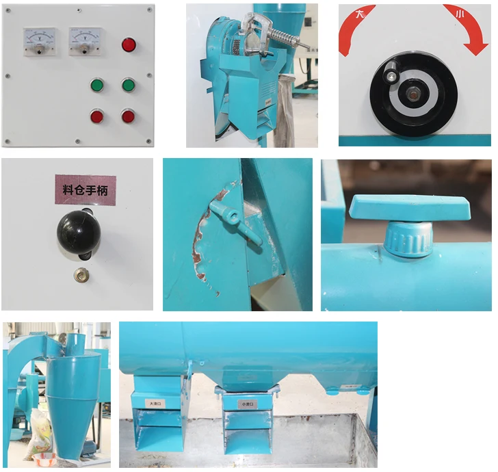 Milling Machine  RICE Flour URAD DAL PEELING MACHINE HOMEUSE MULTIFUNCTIONAL FLOUR MILL MACHINERT