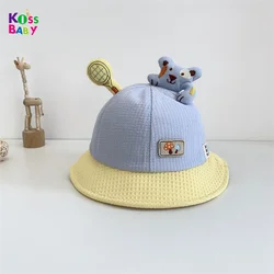 Boys Hat Toddler Sun Hat Kids Breathable Bucket Sun Protection Cotton hat