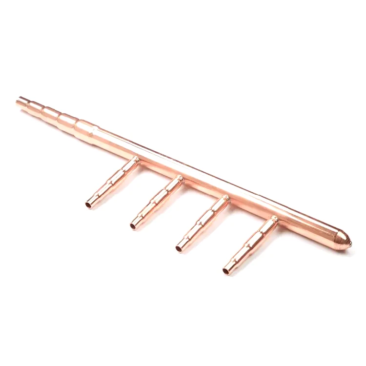 High Quality Branch Header 4/5/6/7/8 Outlets Refrigeration Branch Header Copper Cheap Joint Kit