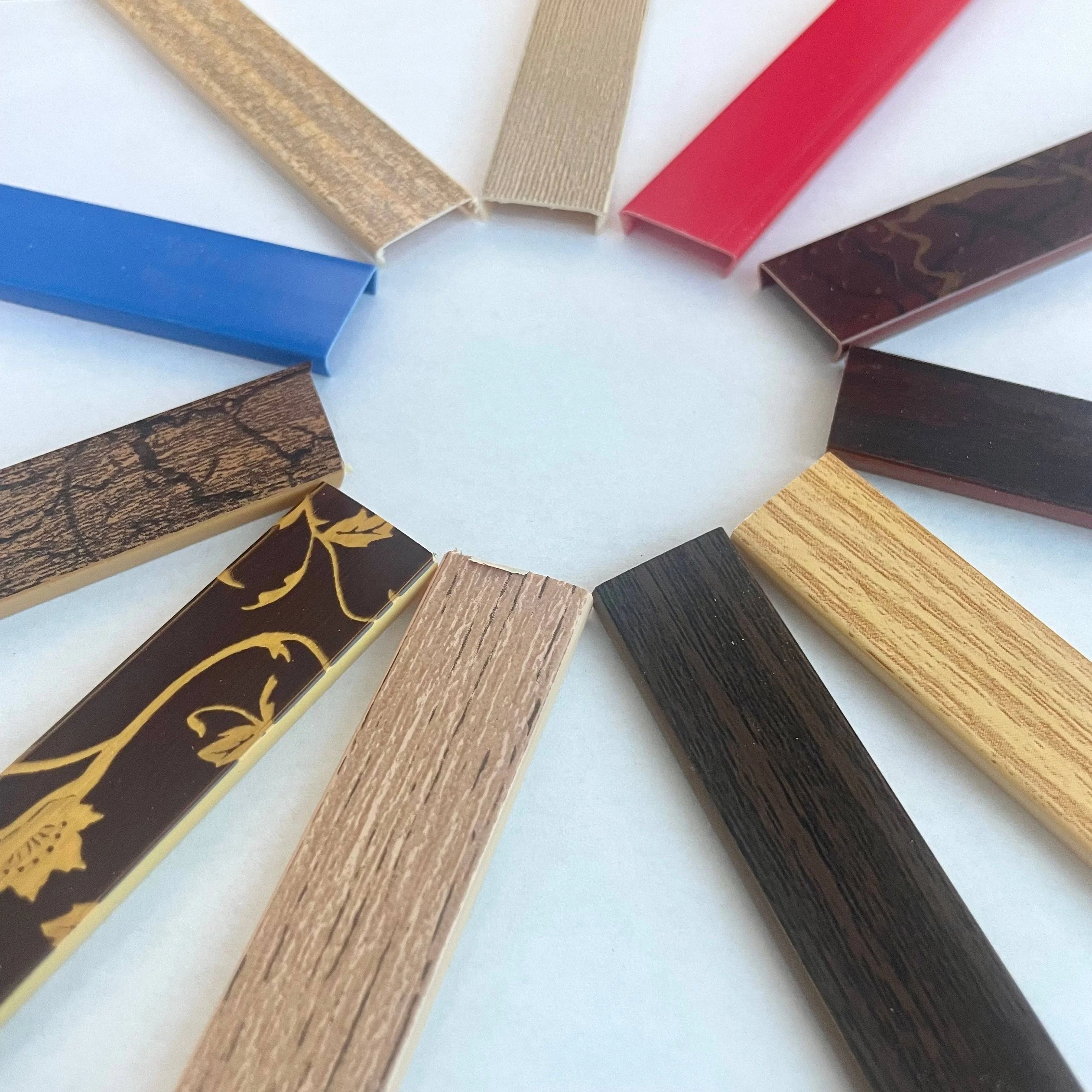 Пластиковая резиновая U-образная отделка, ПВХ u-образная кромка, облицовка, Прямая поставка с фабрики Foshan