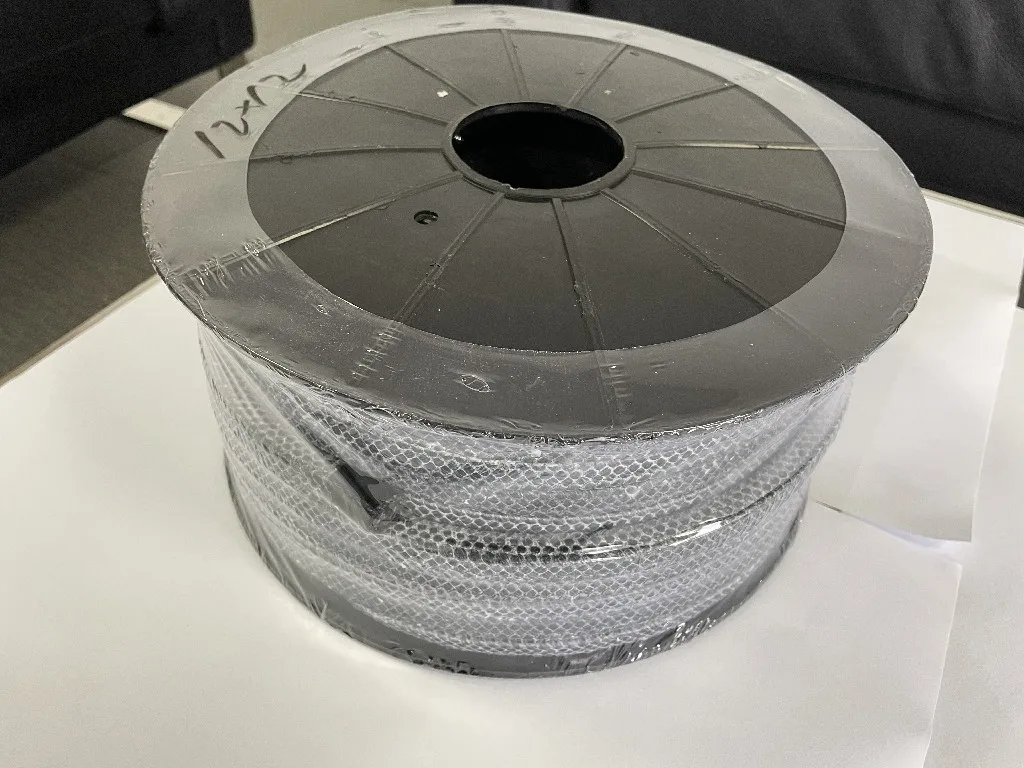 Factory price carbon braided packing Carbon fiber packing for sealing