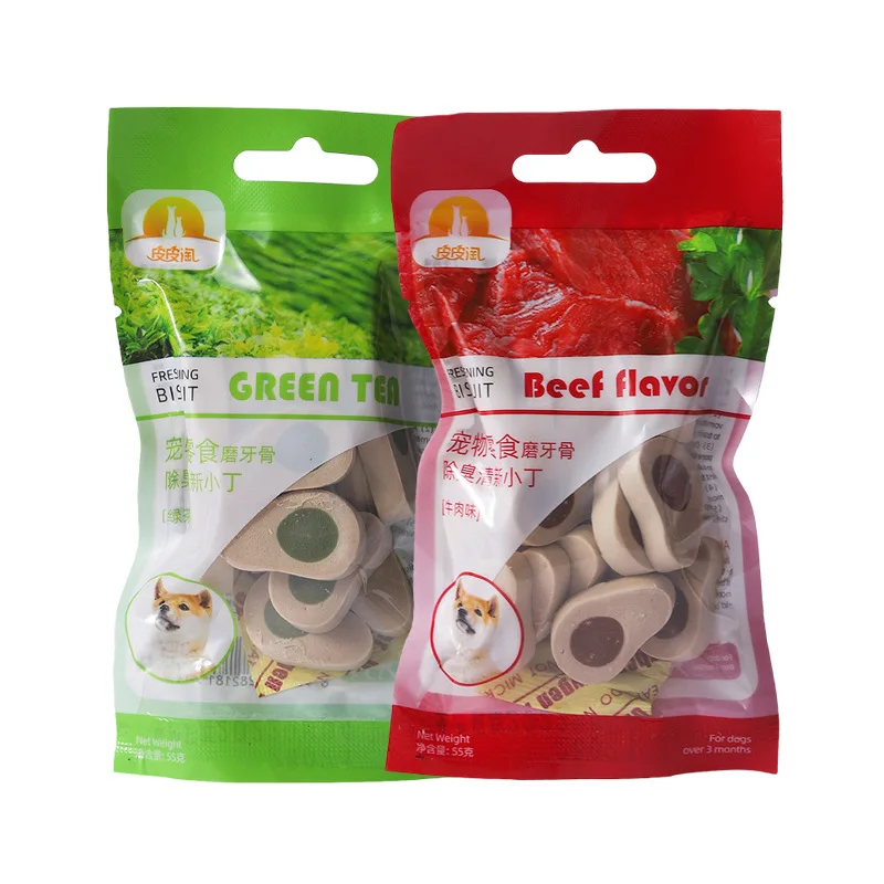 Beef Green Tea Flavor Snacks Deodorizing And Teeth Cleaning Dog Snacks Natural Dog Treats Healthy Treats For Dogs