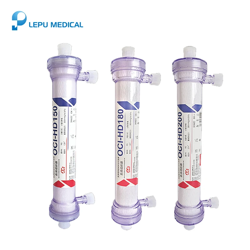 Medical Plastic Dialyzator Professional Hemodialyzer Dialyzer Connector Of Blood Line Dialyzers For Single-use