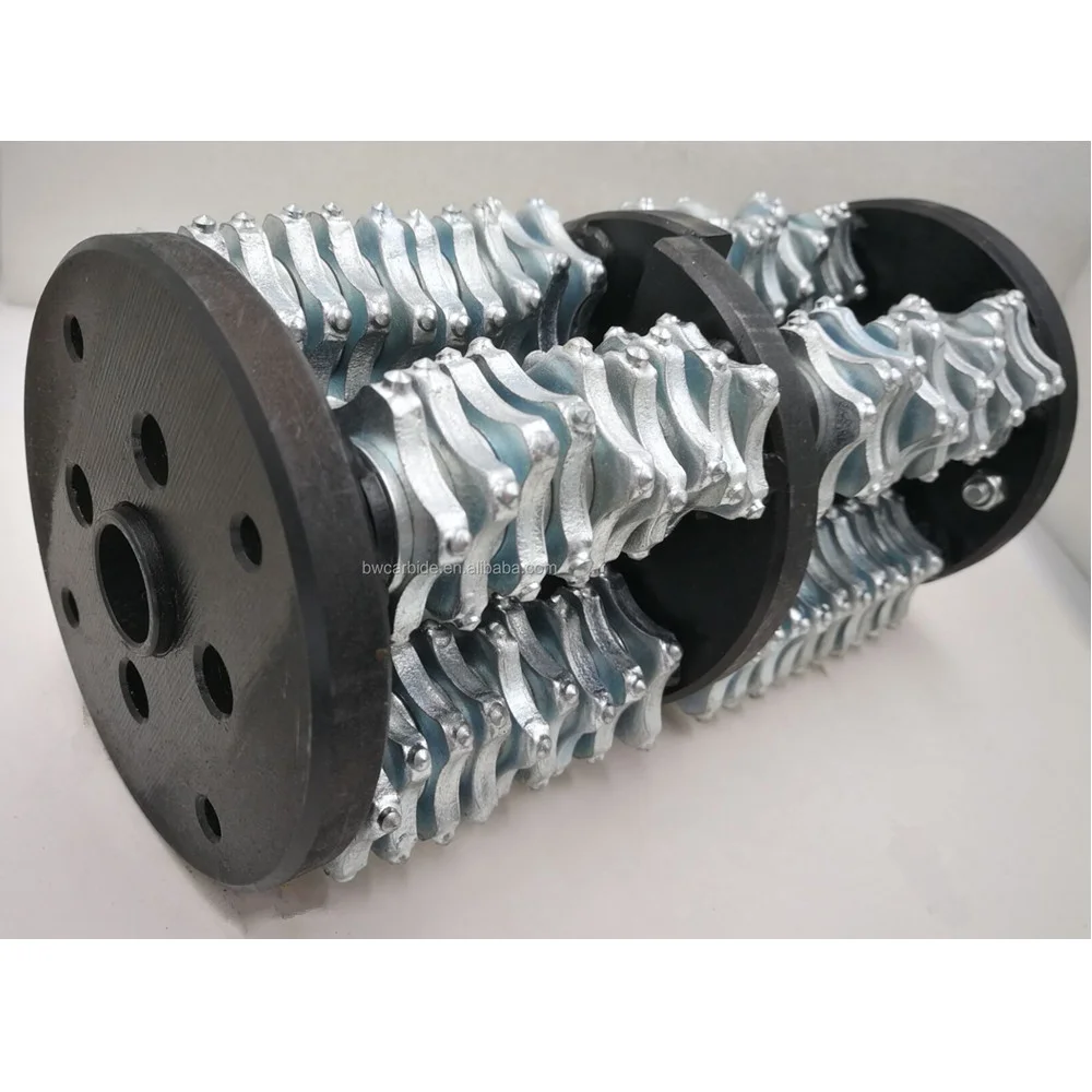 Tungsten carbide tipped flails in scarifiers used in floor preparation