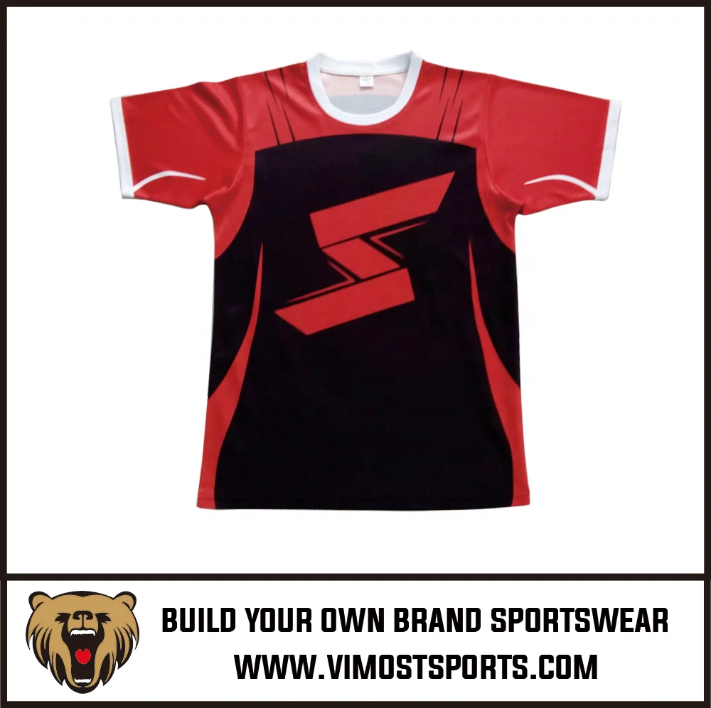 
customized coller free design esports wear with polyester 