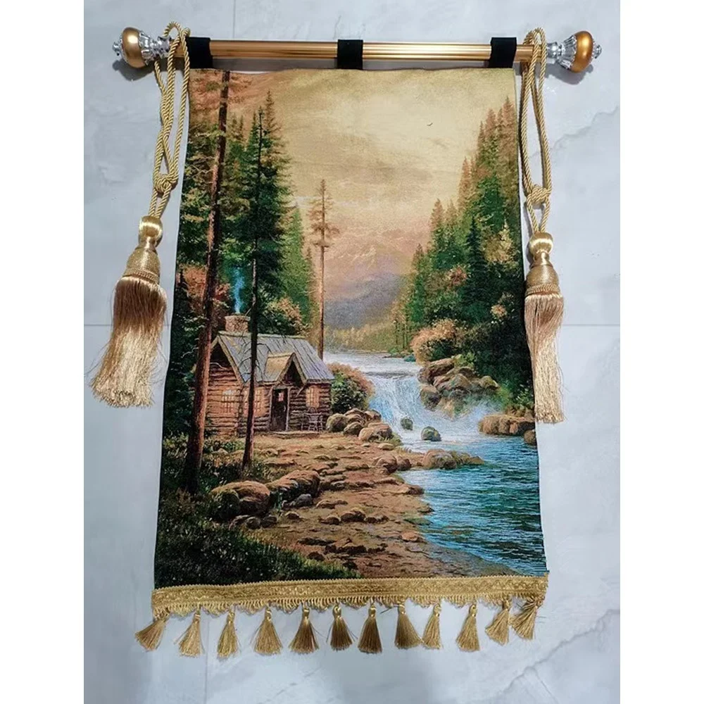 40*60cm China factory Customized individuality painting exquisite Wall tapestry