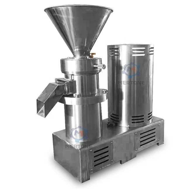 almond milk maker/sesame peanut butter making machine/chilli pepper paste grinding machine sauce colloid mill