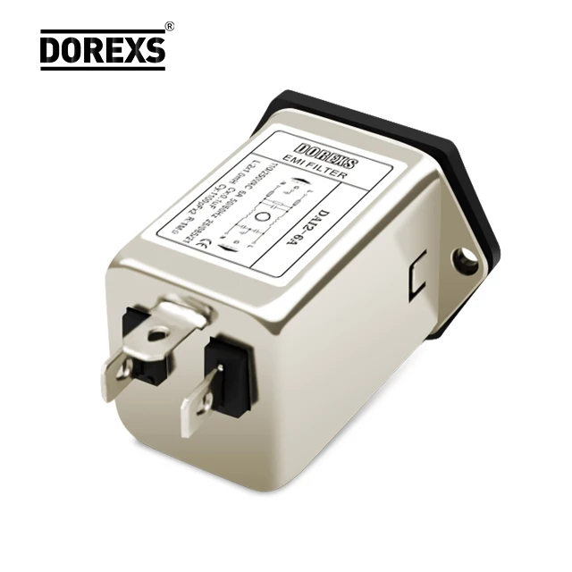 Factory Price 110/250VAC AC Inline Power EMI Noise  Filter Suppressor for  Audio equipment