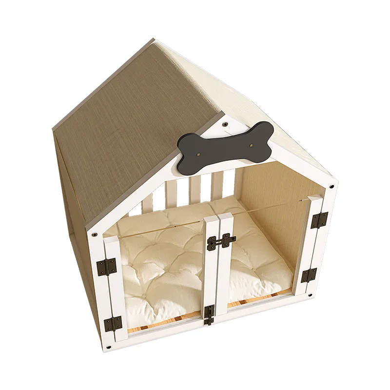 Weatherproof Outdoor Cat Shelter Wooden Pet House Condo Outside Feral Cat House
