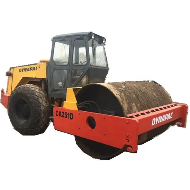 Used dynapac roller CA30PD CA25D CA30 CA251 vibratory Roller Dynapac Road