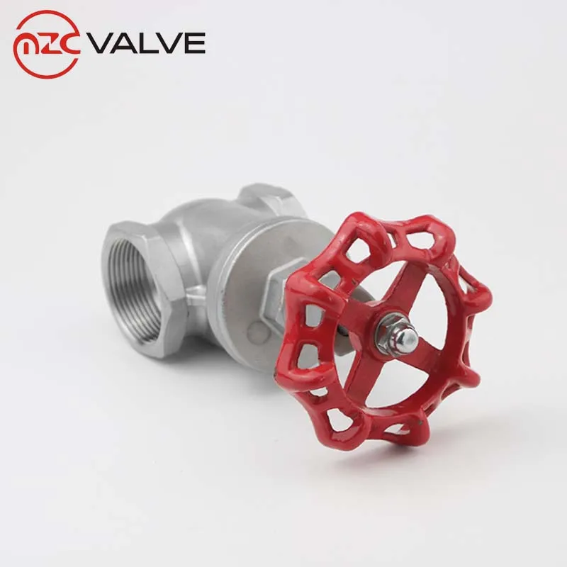 JIS 316/304 Stainless Steel Female Full bore bsp Thread CF8M npt 200wog screwed thread gate Valve with Wheel Handle