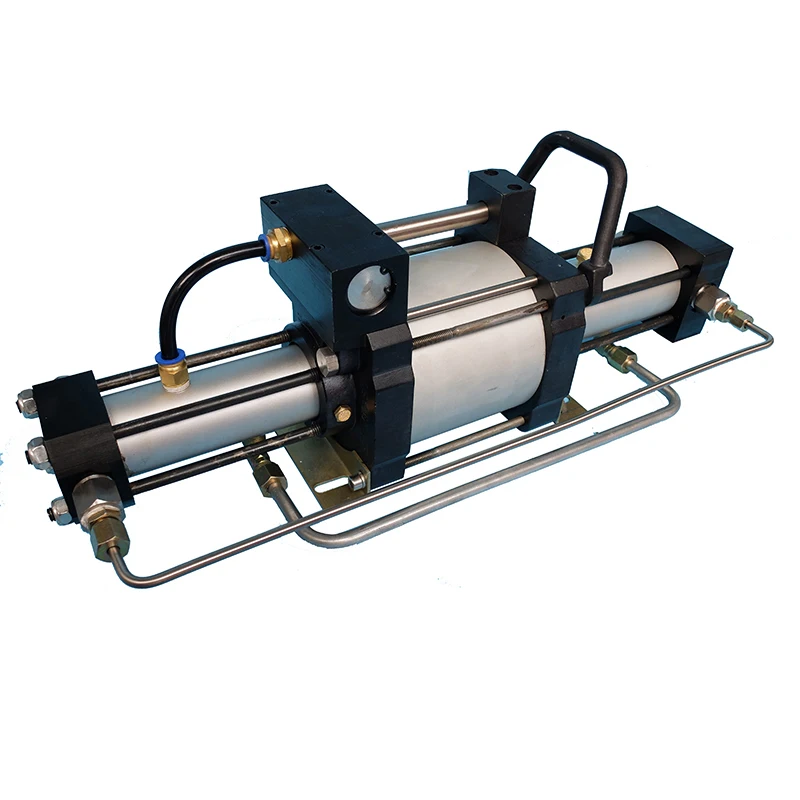 USUN Model:WST60     500- 800 Bar Output double stage helium gas booster pump