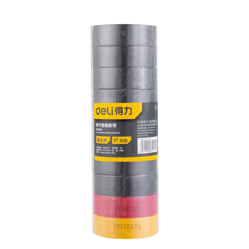 Adhesive tape manufacturing Pvc electrical insulation tape pvc insulation tape roll