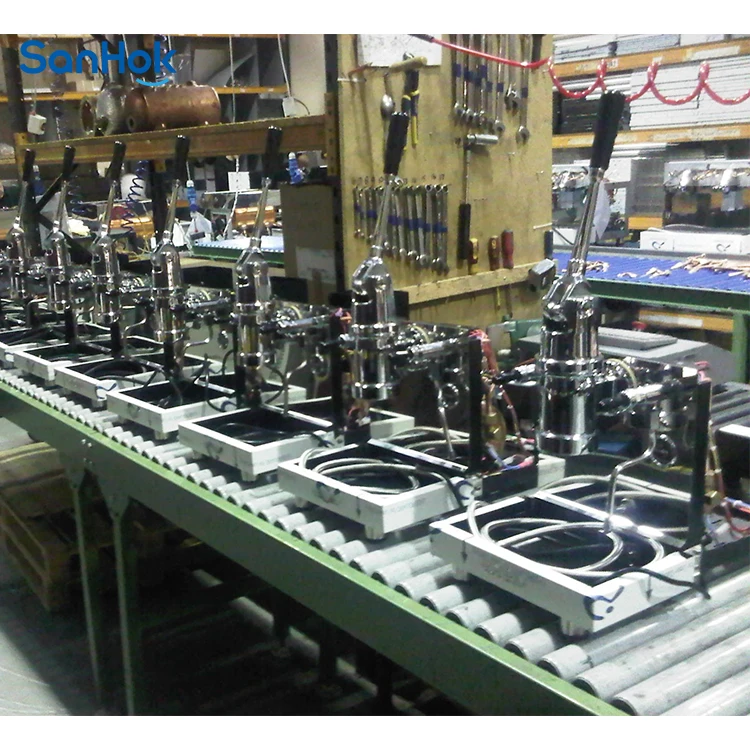 2023 Manufacture Espresso Coffee Maker Assembly Line With Testing Packing Line