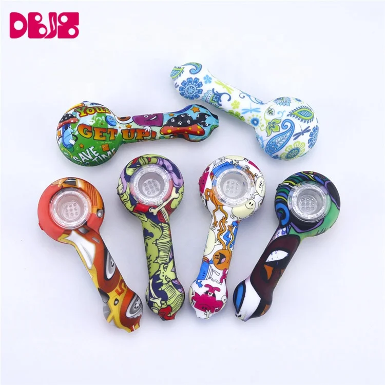 
Wholesale Novelty Designed Glass Herbal Smoking Weed Pipe for Sale 