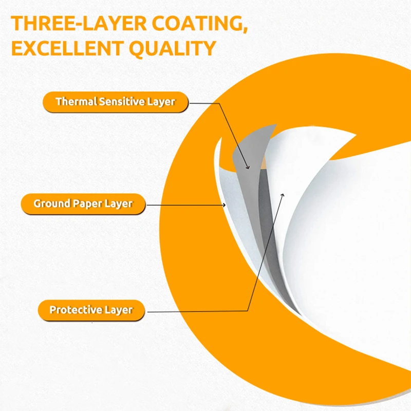 80*60Mm Pre Printed 80Mm Cash 80*83 80X83 Thermal Printer Till Roll 80 X 80