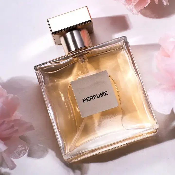 Luxury Square Perfume Spray Bottle High-end 30ml 50ml 100 ml Empty Glass Perfume Bottle With Lid and Box