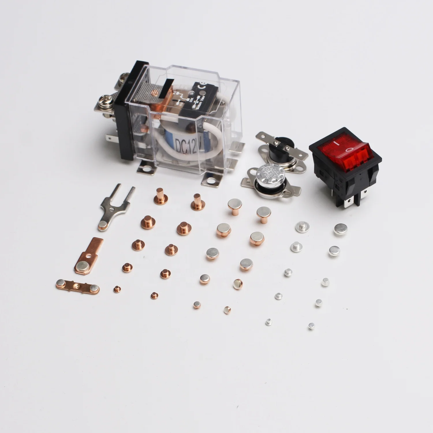 Поставка от китайского производителя AgNi, электрические контактные электрические контакты и контактные материалы