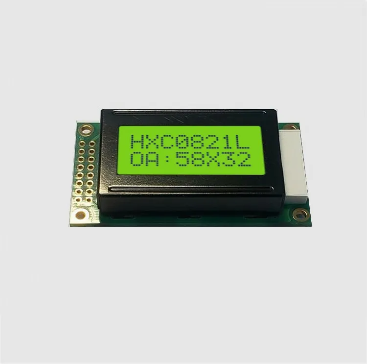 Цифровой Lcm Графический 802 монохромный модуль мини маленький 0802a 8x2 0802 персонаж ЖК-дисплей