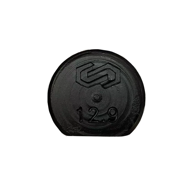 OEM ODM custom size 40cr 45 steel material black color truck wheel bolt Wheel Hub Bolt nuts for light trucks