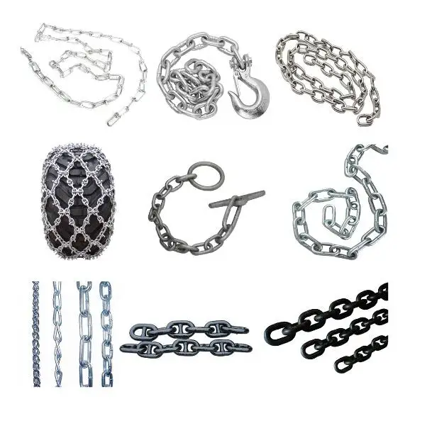 Factory Directly Supply  Zinc Plated G43 Steel Chain G70 Transport Chain G80 Lifting Chain