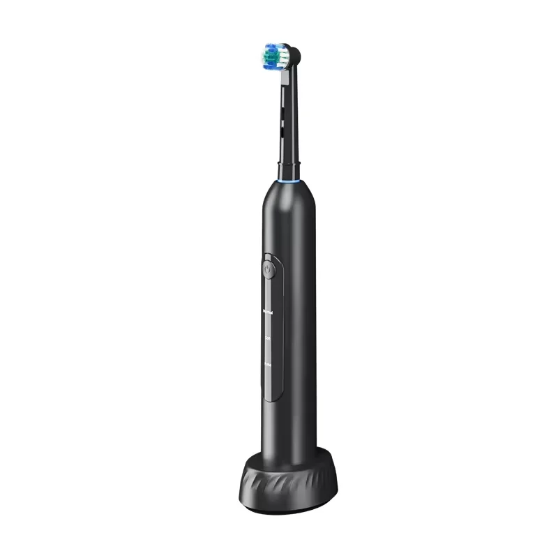 New arrival sonic electric toothbrush  black color rotary tooth brush electric