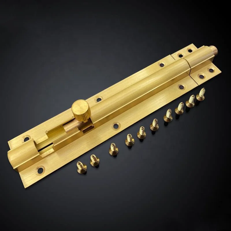 Pure copper double opening villa door open latch thickened doors and Windows open door latch