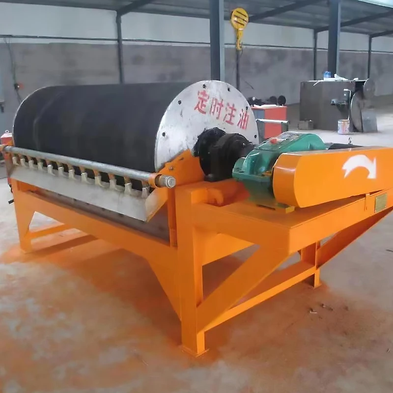 Mineral Iron Ore Magnetic Separator , Magnetic Separator Manufacturer , Magnetic Separation Machine Processing Plant