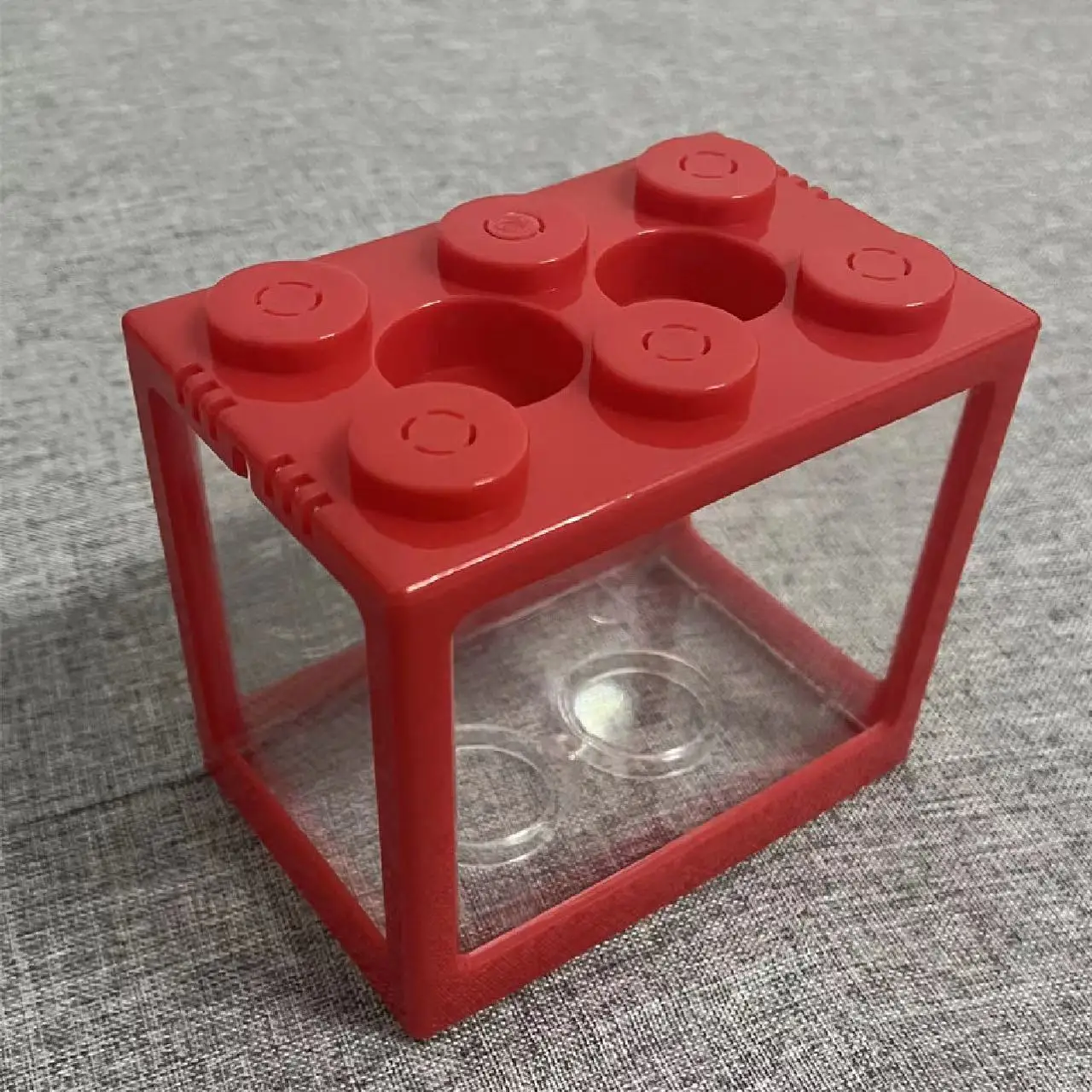 Mini Aquarium Betta Fish Tank With Usb Led Lighting Small Aquarium Office Viewing Transparent Acrylic Fish Tank