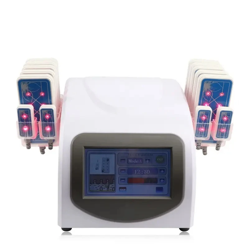 Мини 650nm lipo Лазерная ультразвуковая липосакция для похудения, уменьшения целлюлита