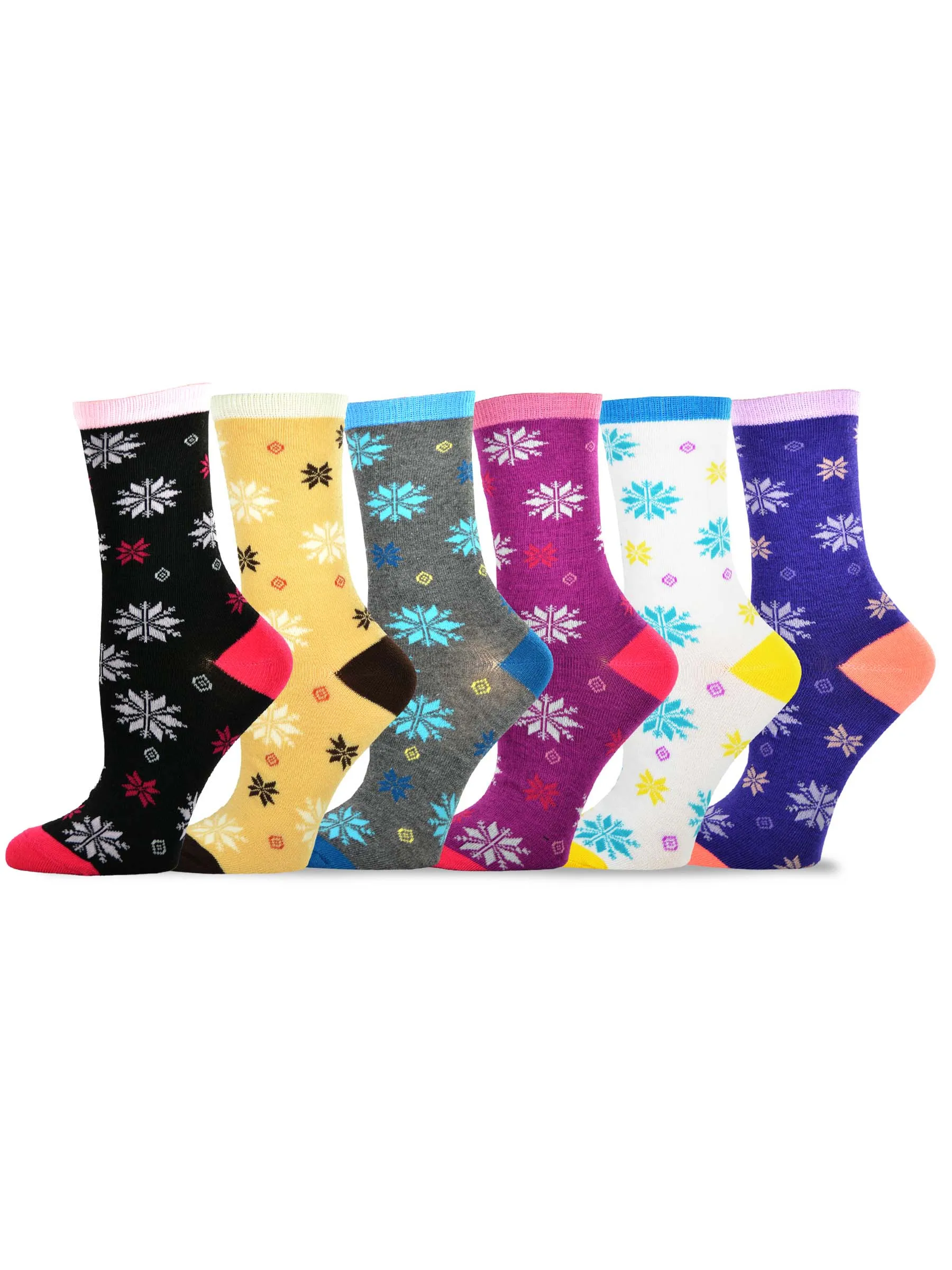Low Price Cotton Crew Socks Floral Striped Pattern Printing Ladies Women Socks