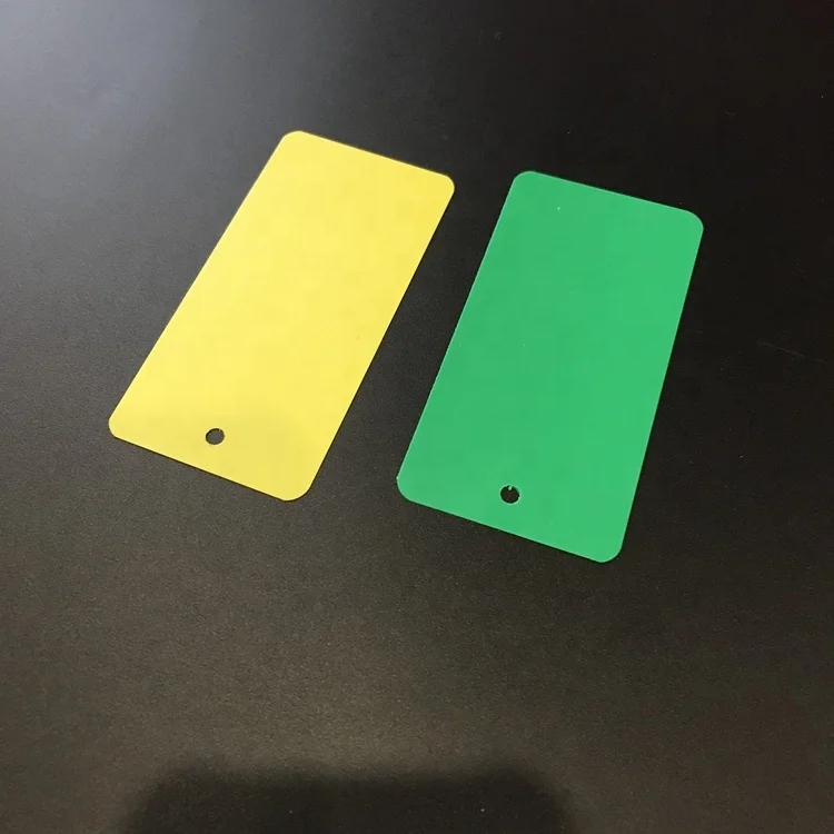 Custom PVC Plastic Cable Hang Tags For Cables