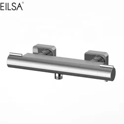 EILSA wall mounted exposed wall mounted shower faucet switch wall mount bathtub thermostatic bathroom mixer