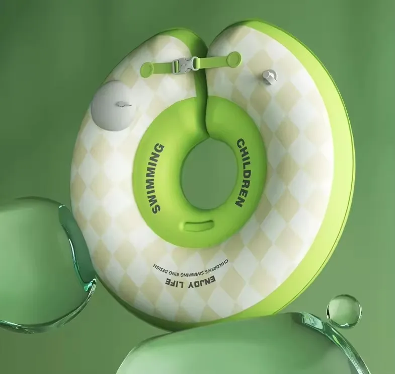 Newborn Baby Neck Swim Ring Thickened Children Swimming Neck Float For Shower Collars Baby Swimming Float Neck Ring