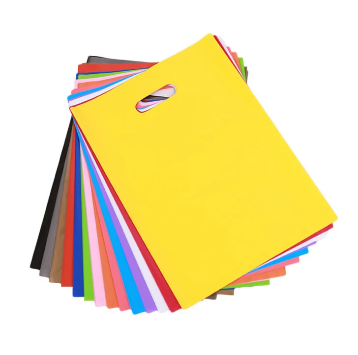 Оптовая Продажа с завода, Экологичная биоразлагаемая Складная Сумка-тоут, Подарочная сумка, пластиковые пакеты с логотипами