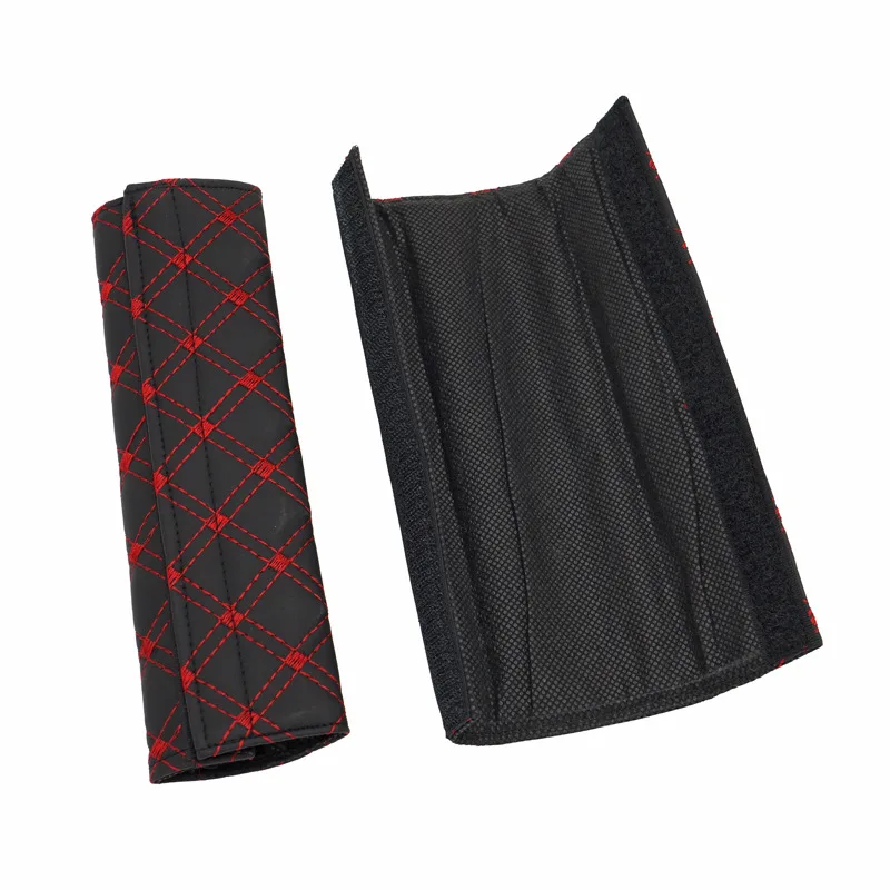 Car Accessory Comfortable Car Safety Seat Belt Shoulder Pads Vehicle Seatbelts Cover Harness Pad Car Safety Seat Belt Cover