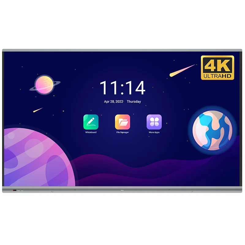 JAV 75 дюймов портативная Интерактивная смарт-доска для продажи 20 точек белая доска для классных комнат