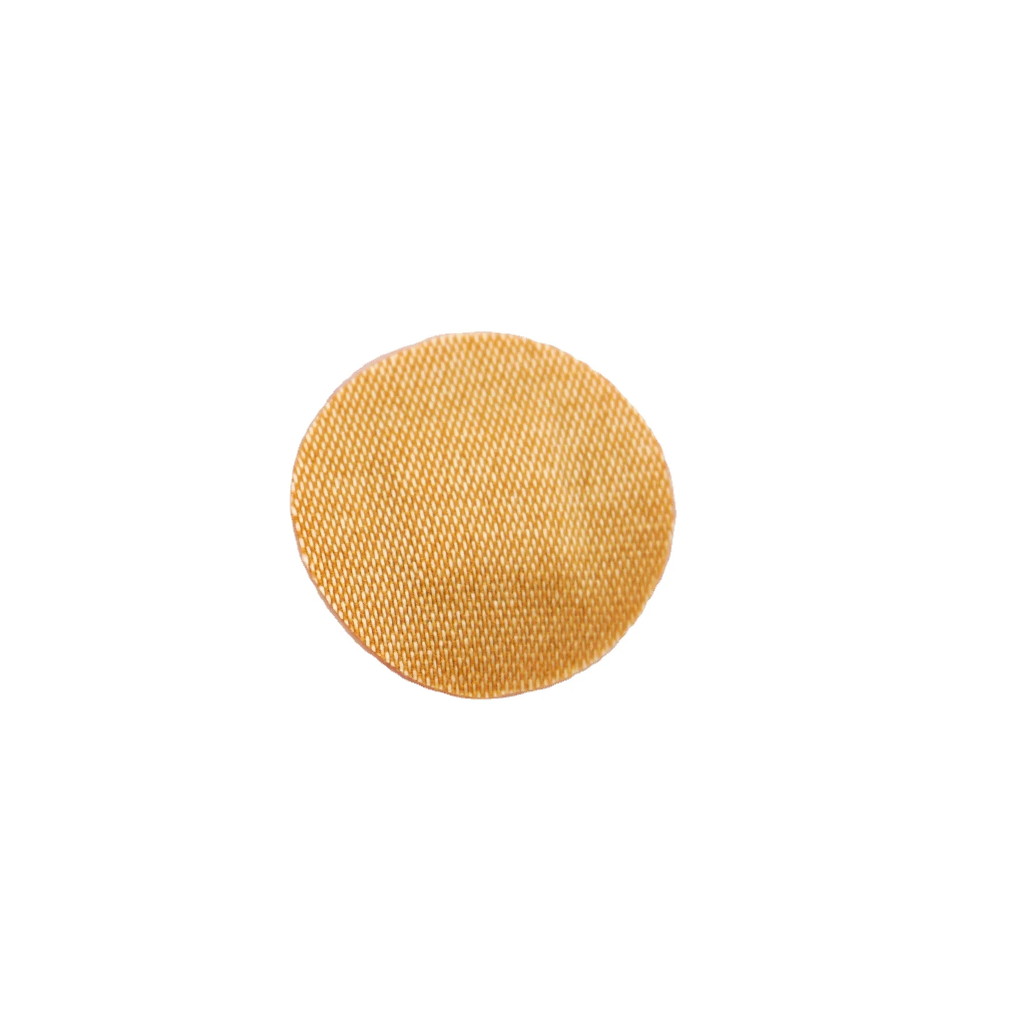 25mm diameter Spot PE fabric non woven Adhesive Bandages with absorbent Pad, Latex Free, Wound Care for First Aid Kit